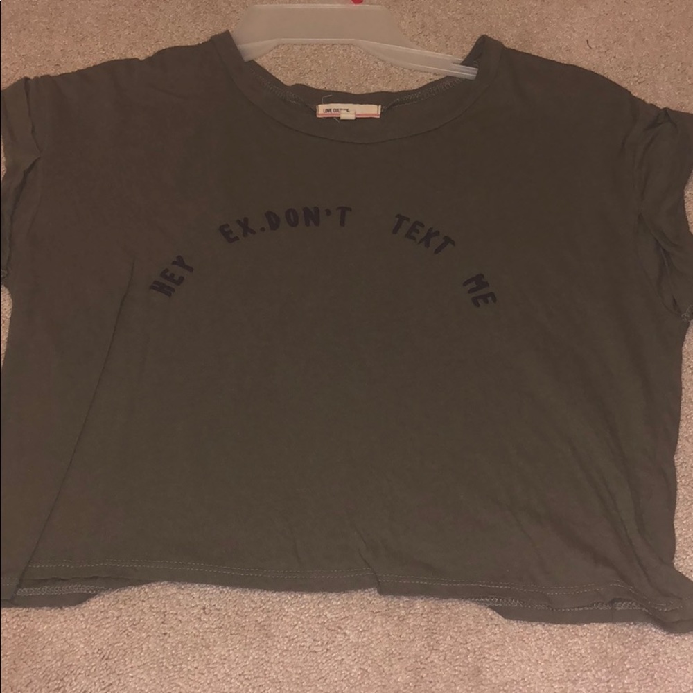 Hey ex don’t text me tee